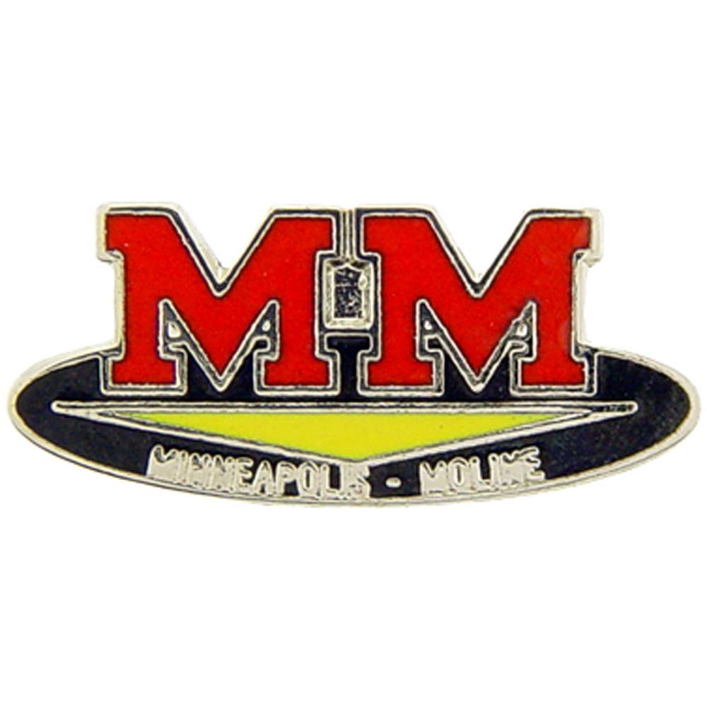 EagleEmblems P06839 PIN-Tractor Logo,Moline (Close Out) (1'')