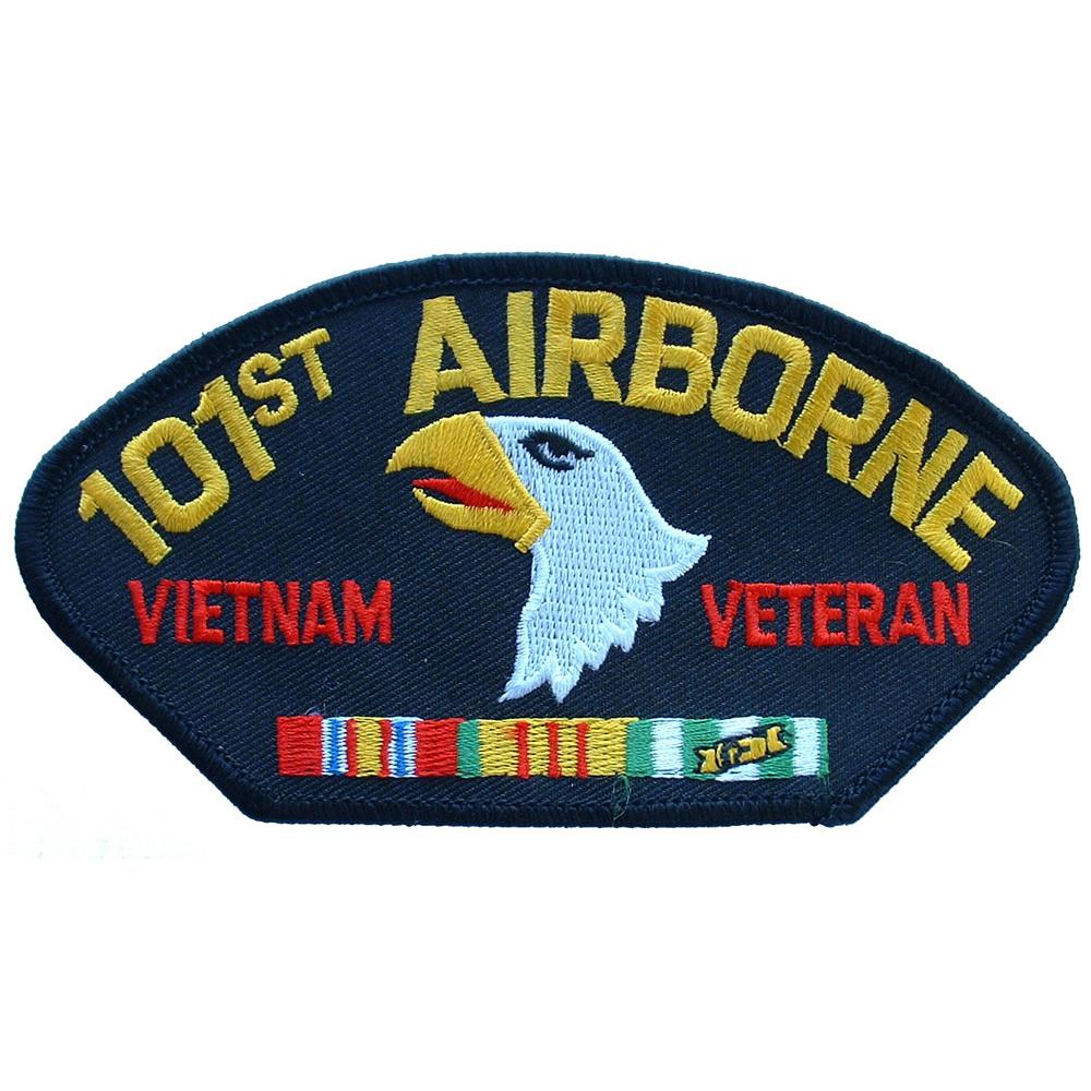 U.S. Army 101st Airborne Vietnam Veteran Hat Patch