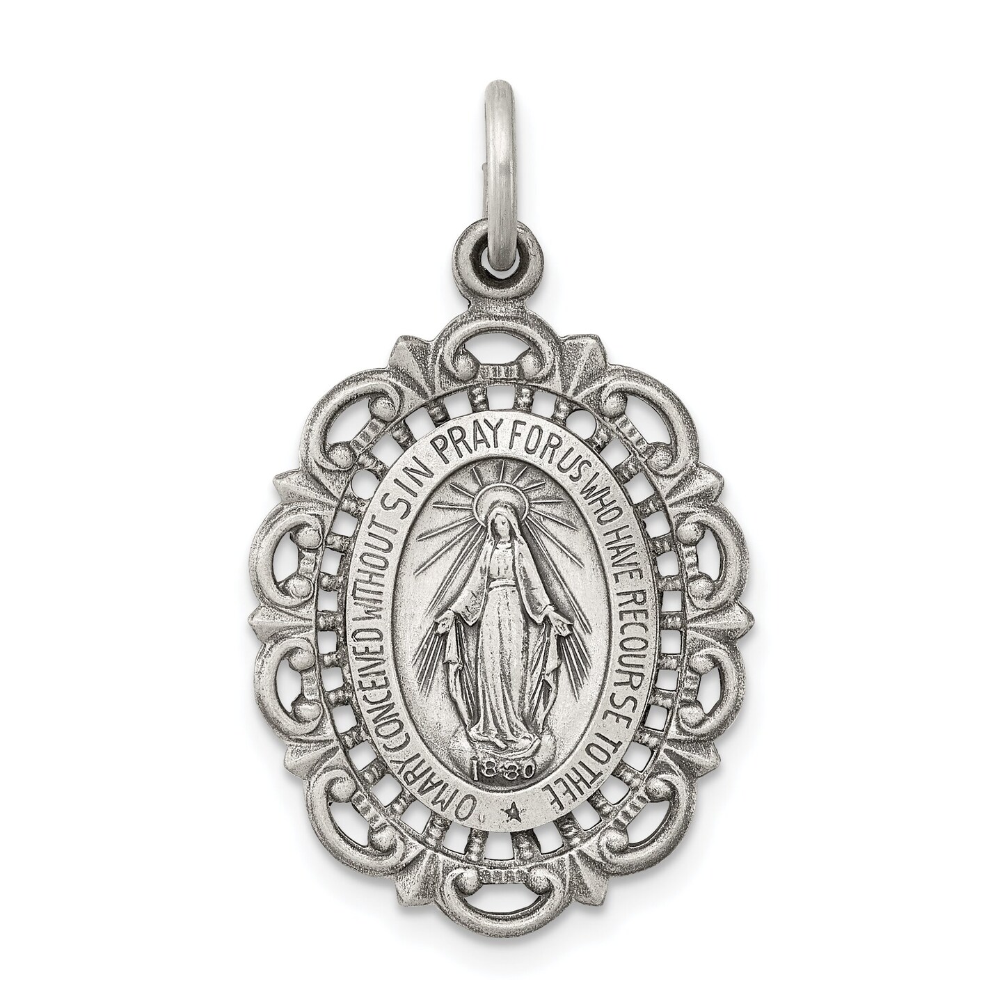 Sterling Silver Miraculous Medal