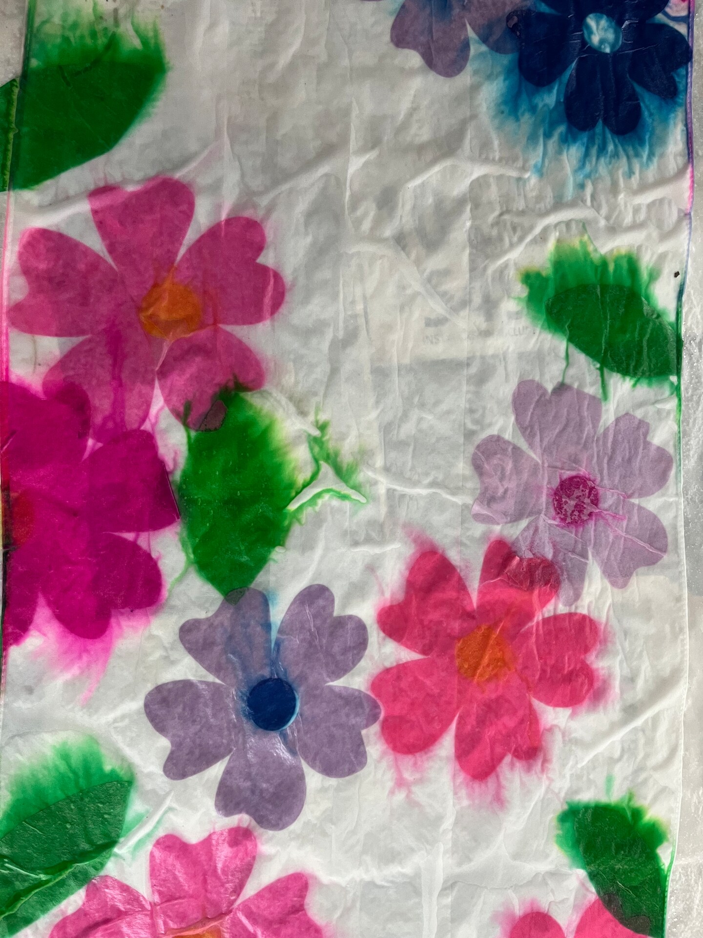 Art Tissue Silk Scarf image 3