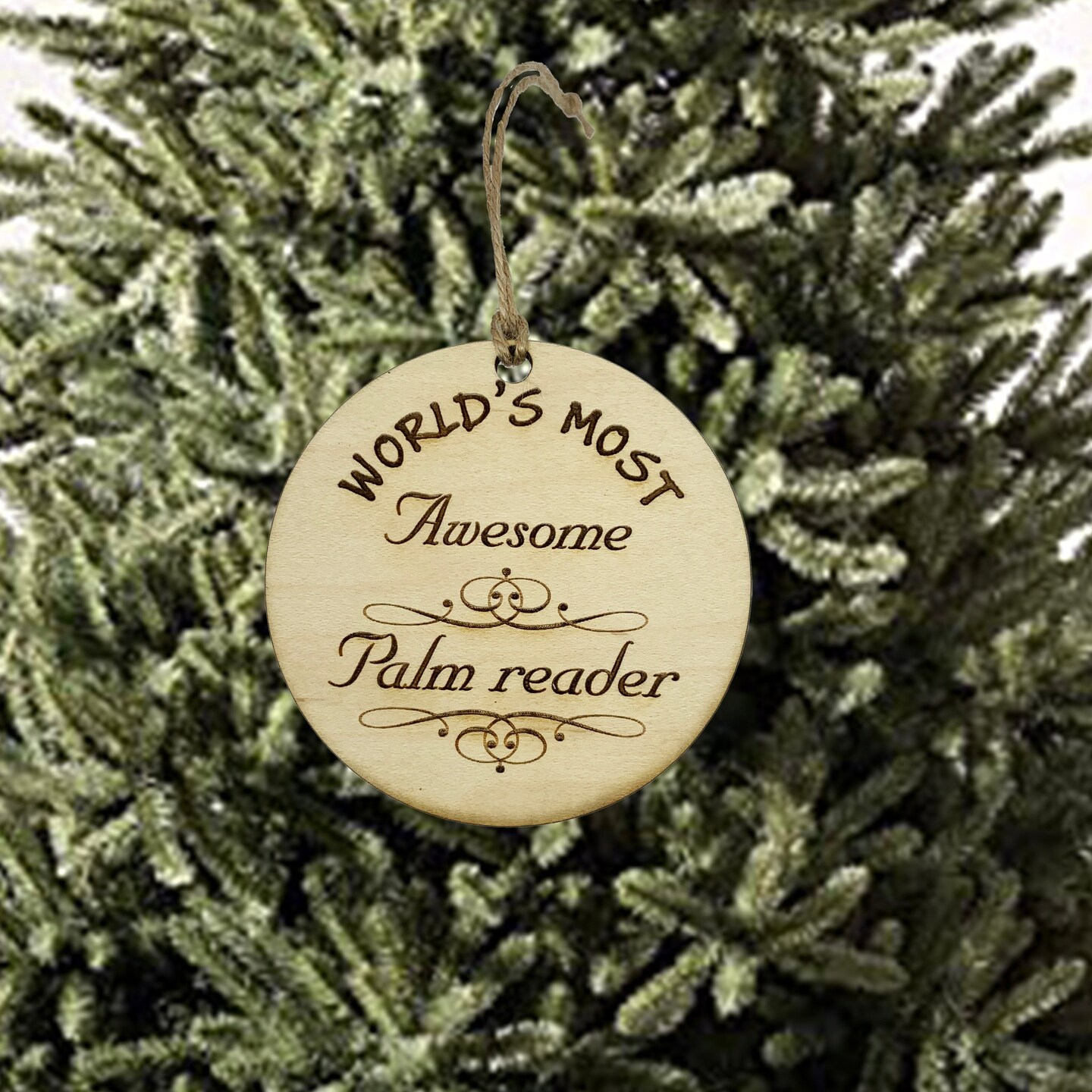 Worlds most Awesome Palm Reader - Ornament