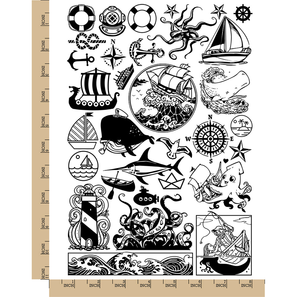 Waterproof Nautical Temporary Tattoos Set : Black Infinity, Feather Bird,  And Small Paste For Body Art, Hand Art Drawing, Mens And Womens Stickers  Z0403 From Misihan09, $3.71 | DHgate.Com