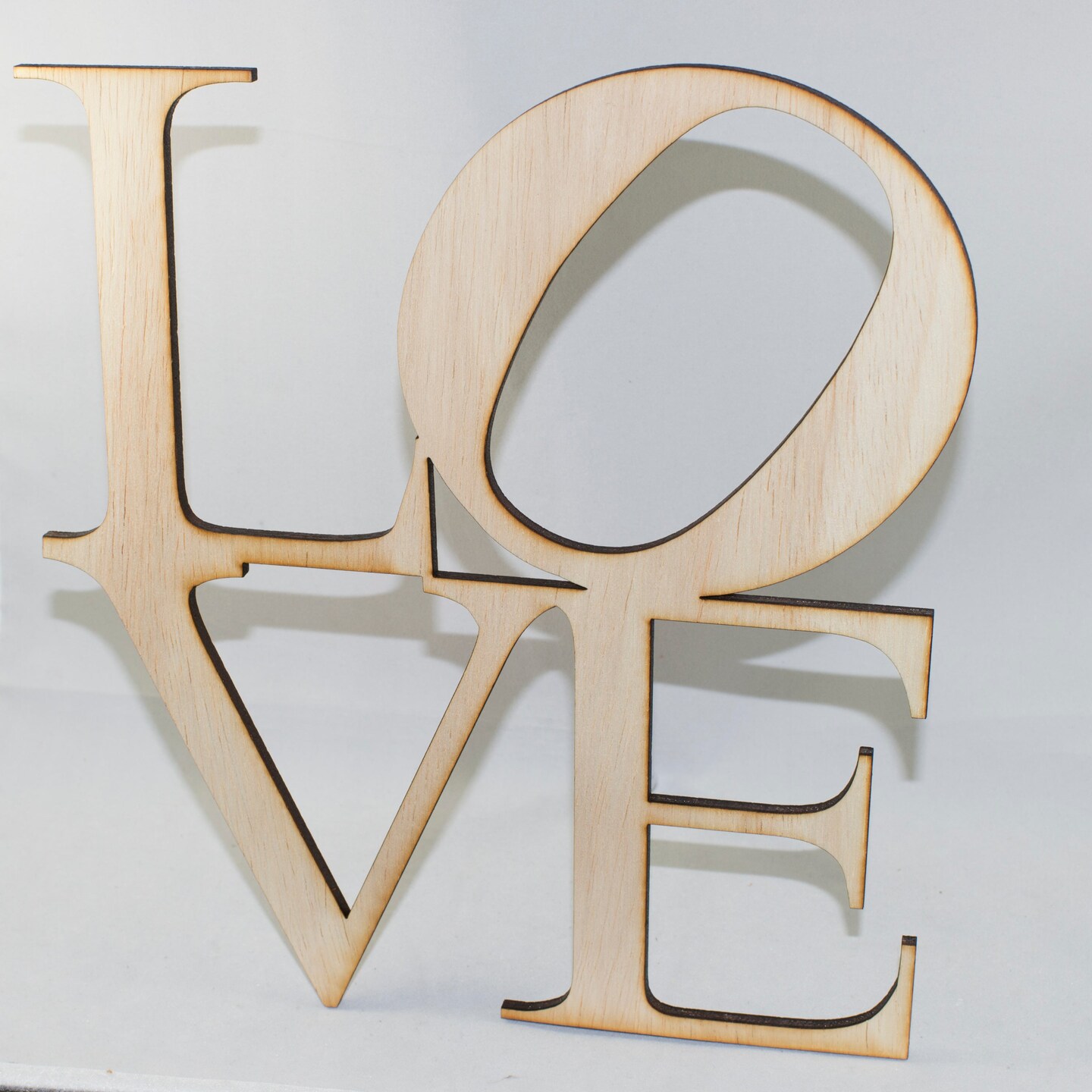LOVE Square Sign - Large 10x11 - Wood LOVE Square Sign - Large 10x11 - Wood