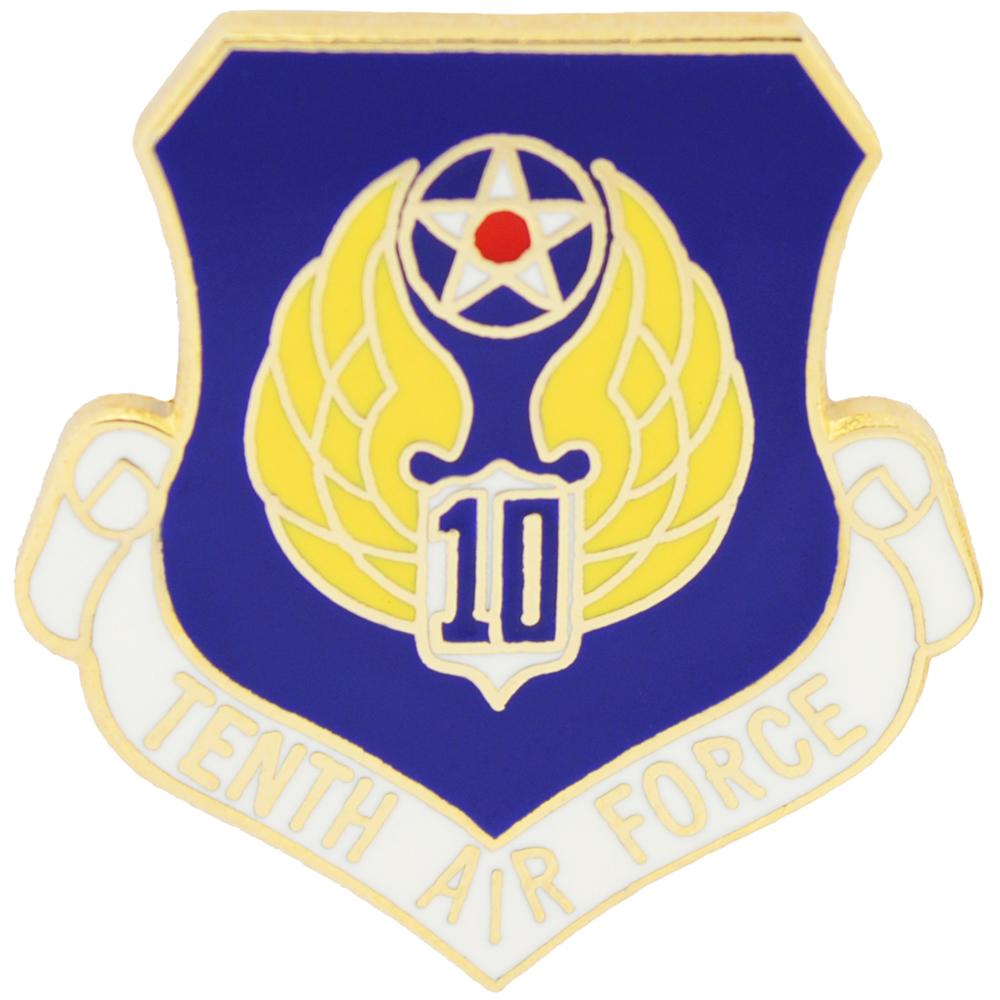 Pins: USAF - Air Force, 010TH, SHIELD (1