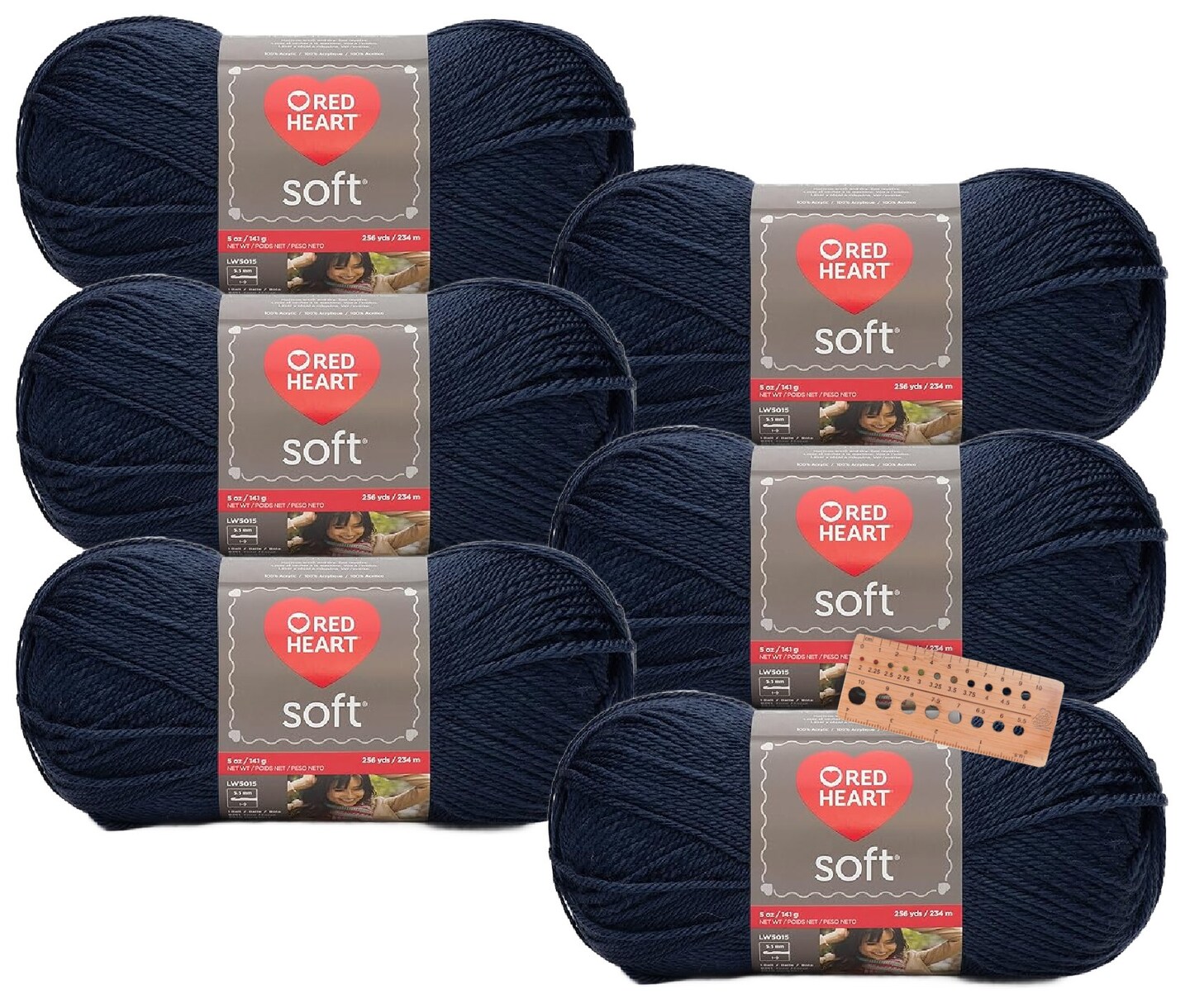 12 Pack: Red Heart® Super Saver® Yarn, Solid