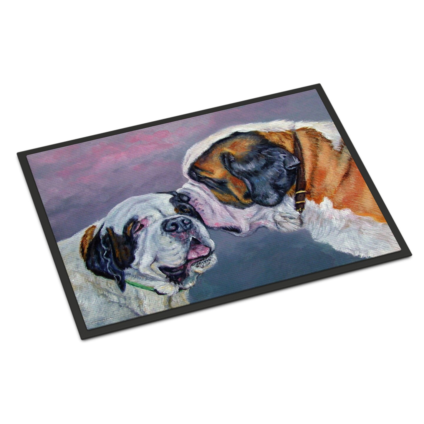 "Caroline's Treasures 7332MAT Saint Bernard Whisperear Indoor or