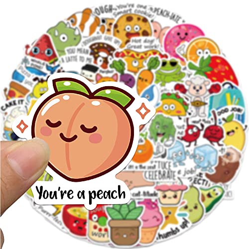 50 Pieces Punny Rewards Motivational Stickers, Incentives Stickers Positive Punny Teacher Supplies Stickers for Kids School Classroom