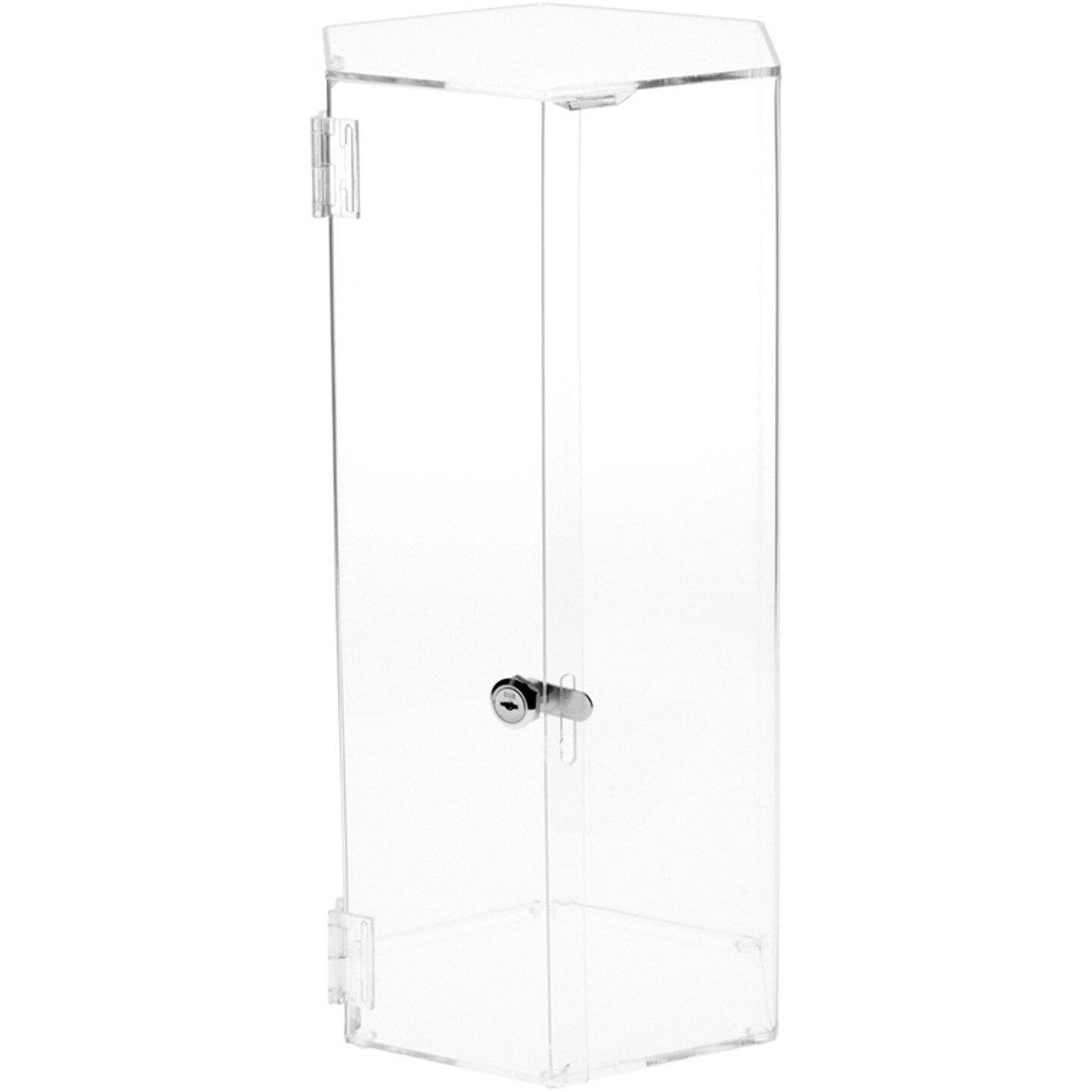 Plymor Clear Acrylic Hexagonal Locking Display Case No Shelves Michaels