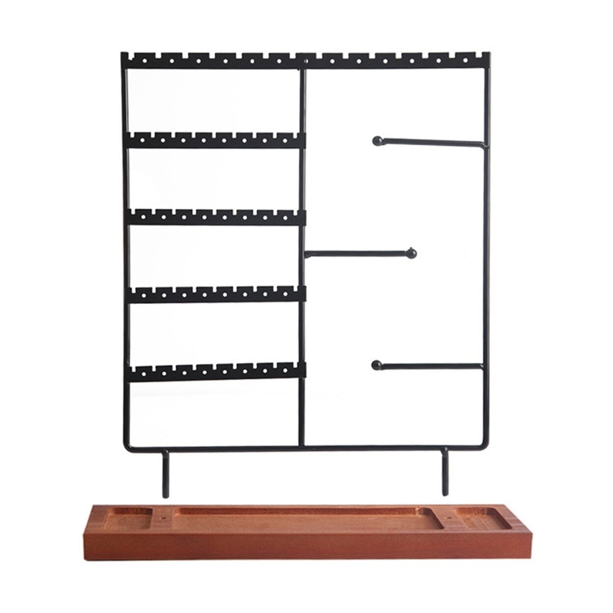 Generic Earrings Display Stands Non-Slip Space-Saving Sturdy Practical Earrings Rack for Home