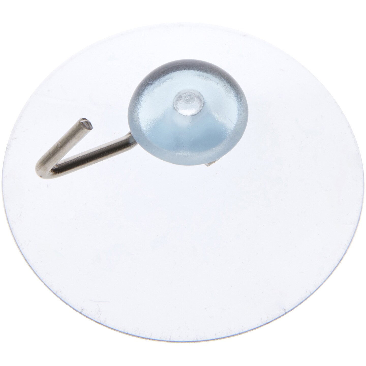 Bard&#x27;s Clear Plastic Suction Cup with Hook, 2&#x22; Diameter
