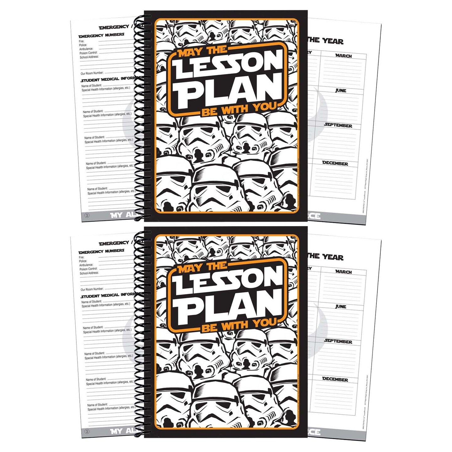 Star Wars&#x2122; Super Troopers Lesson Plan Book, Pack of 2