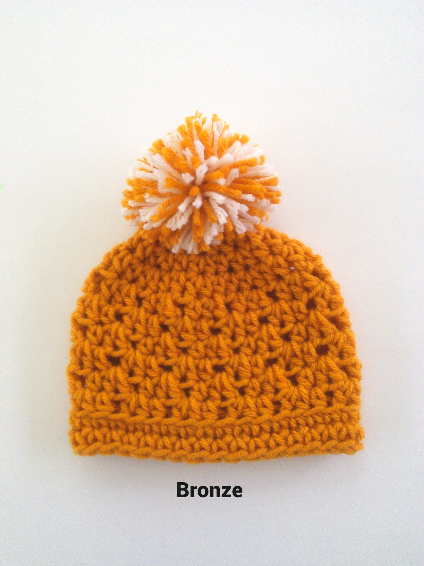 Gift for New Baby, 3 Colors, 7 Sizes, Pom Pom Hat, Winter Hat product 2