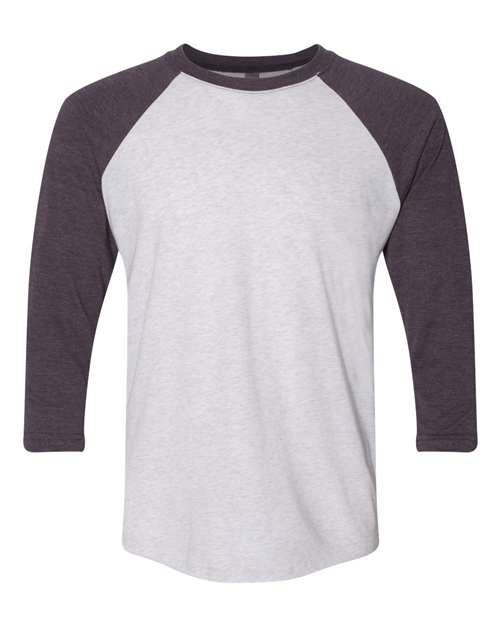 Next Level Triblend Three-Quarter Raglan T-Shirt Free Shipping