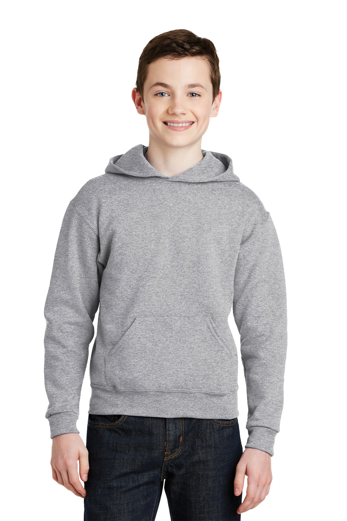 JERZEES&#xAE; NuBlend Youth Hooded Long Sleeve Sweatshirt