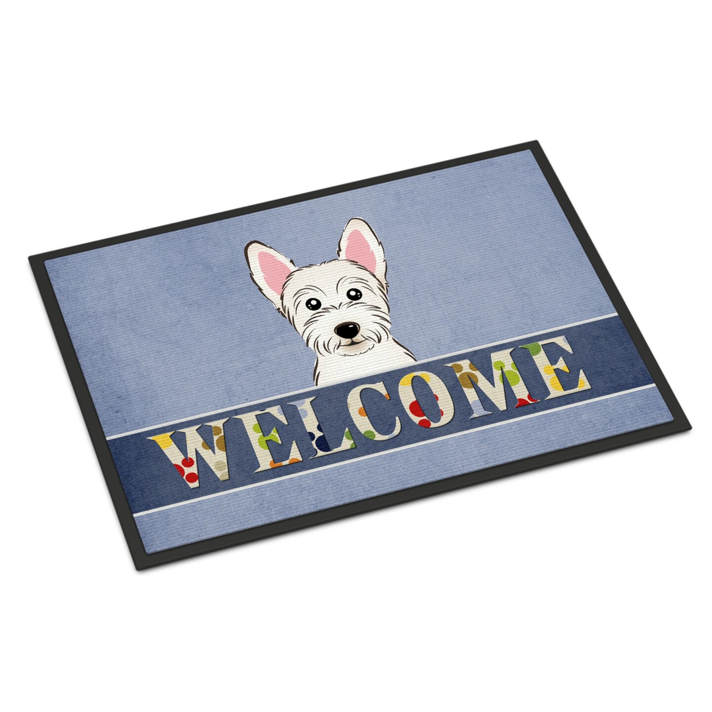 "Caroline's Treasures BB1412MAT Westie Indoor or Outdoor Mat