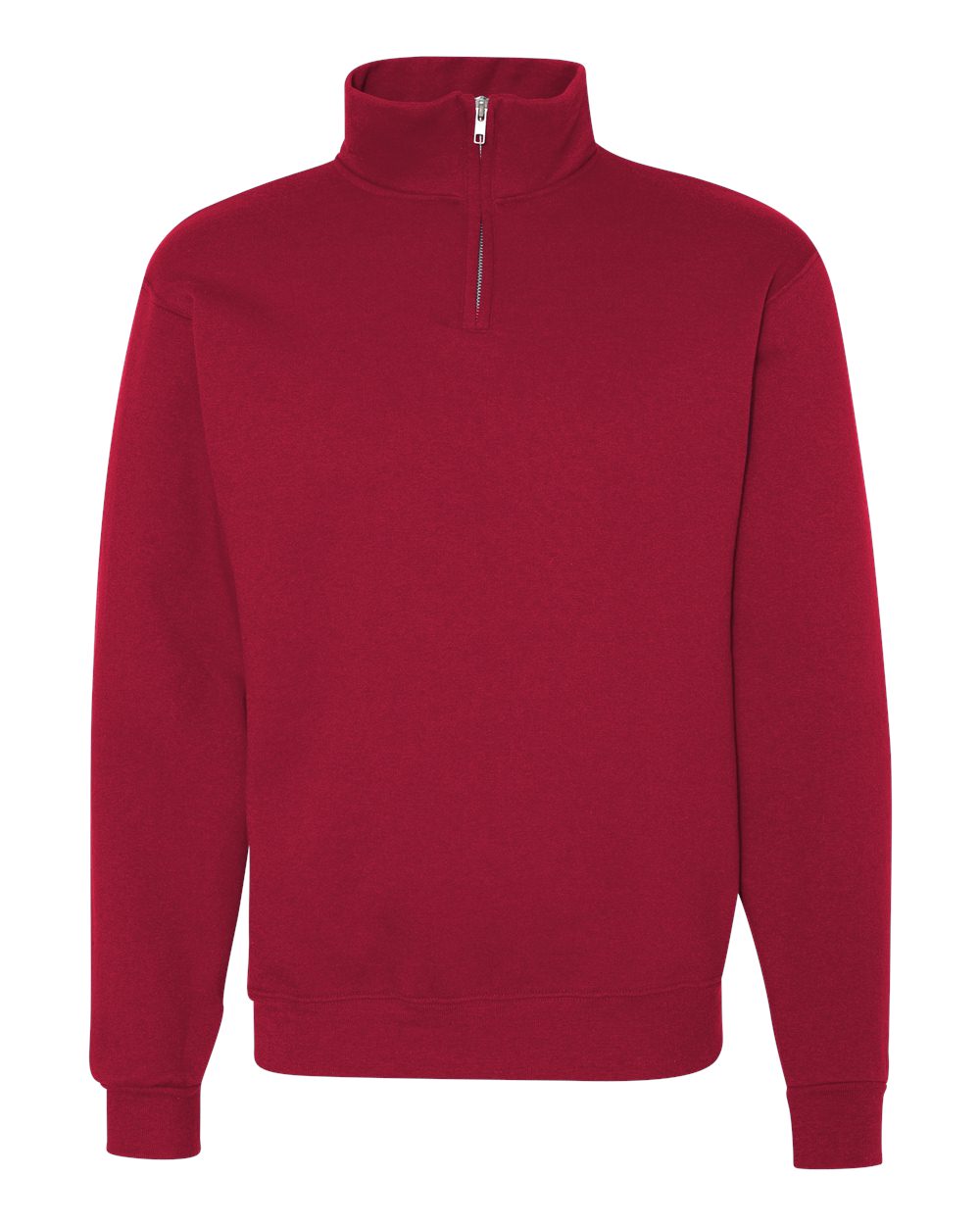 JERZEES&#xAE; Nublend Cadet Collar Quarter-Zip Long Sleeve Sweatshirt