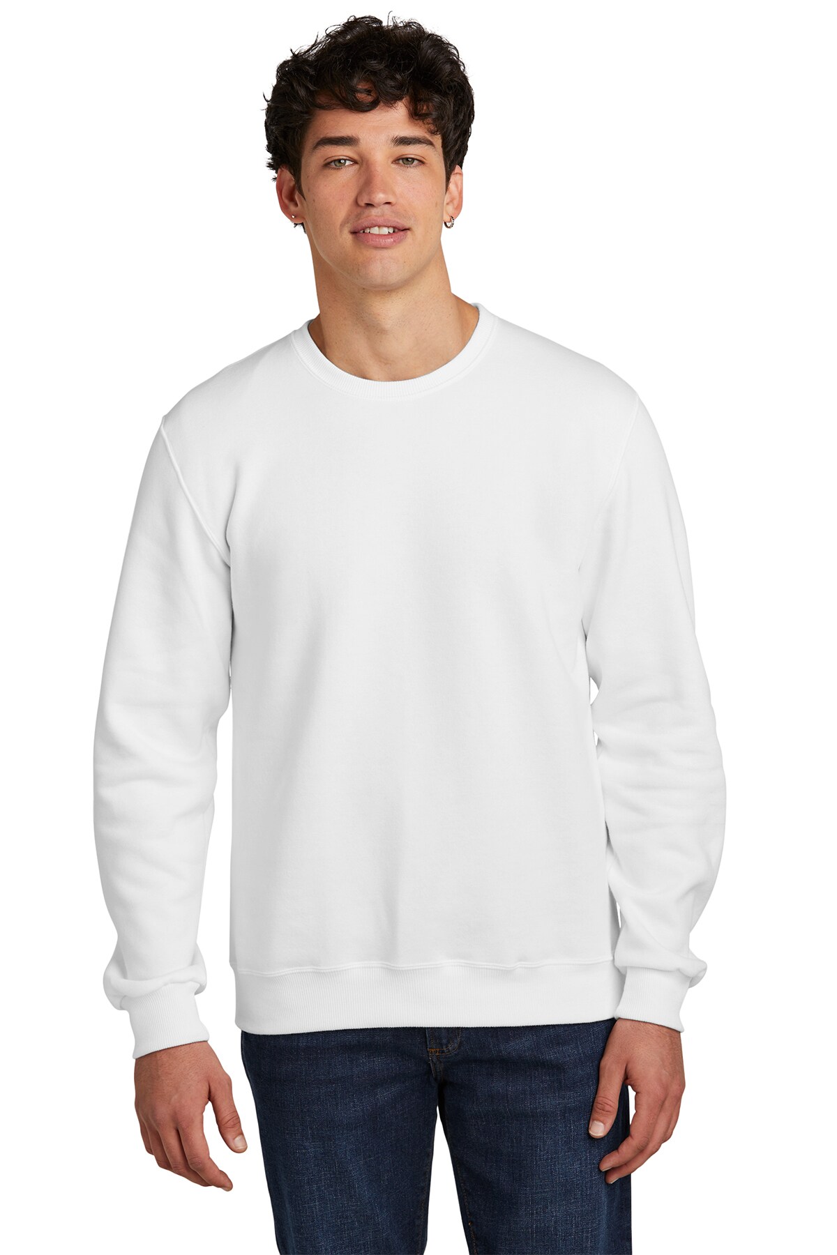 JERZEES&#xAE; Blend Long Sleeve Crewneck Sweatshirt For Adult