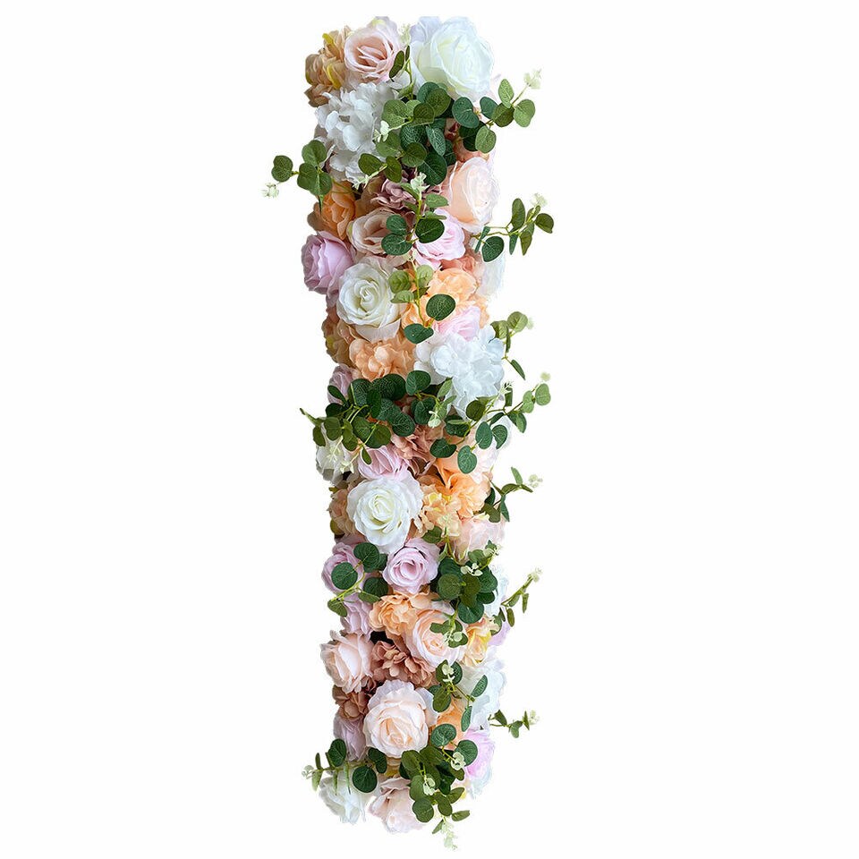 Kitcheniva Floral Silk Vines Artificial Flower For Party Wedding Backdrop 1M