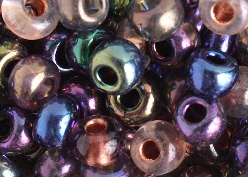 John Bead 2/0 Assorted Czech Glass Seed Beads, 500g