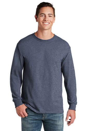 JERZEES® Dri-Power Crewneck Long Sleeve T-Shirt | Michaels