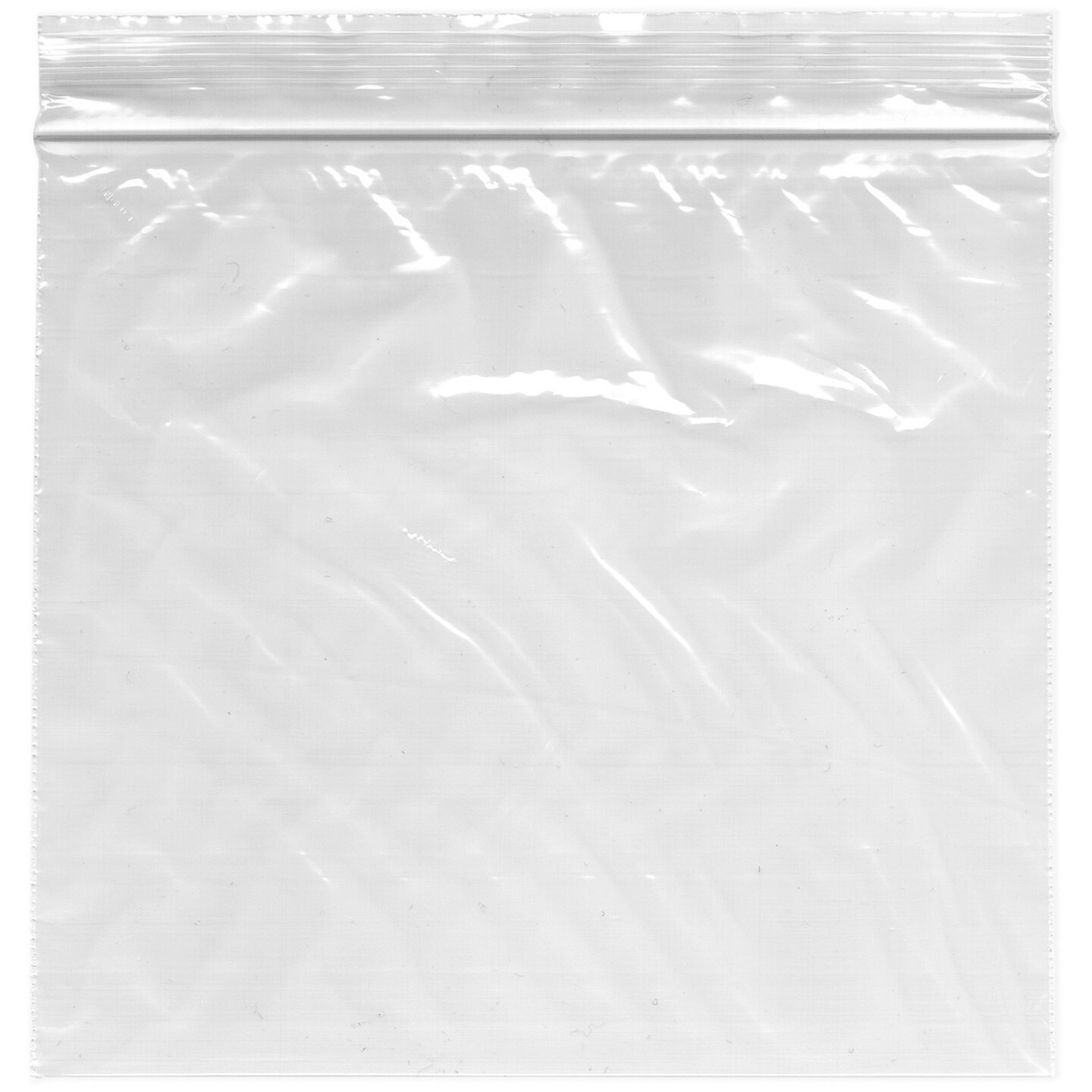 Plymor 13" x 15", Zipper Reclosable Storage Bags (Case of 500)