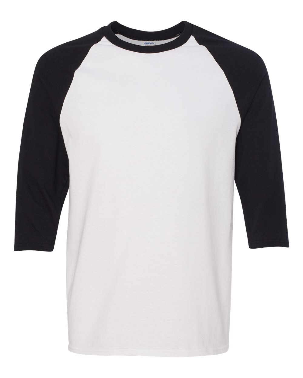 Gildan® Heavy Cotton Raglan Crewneck Three-Quarter Sleeve T-Shirt