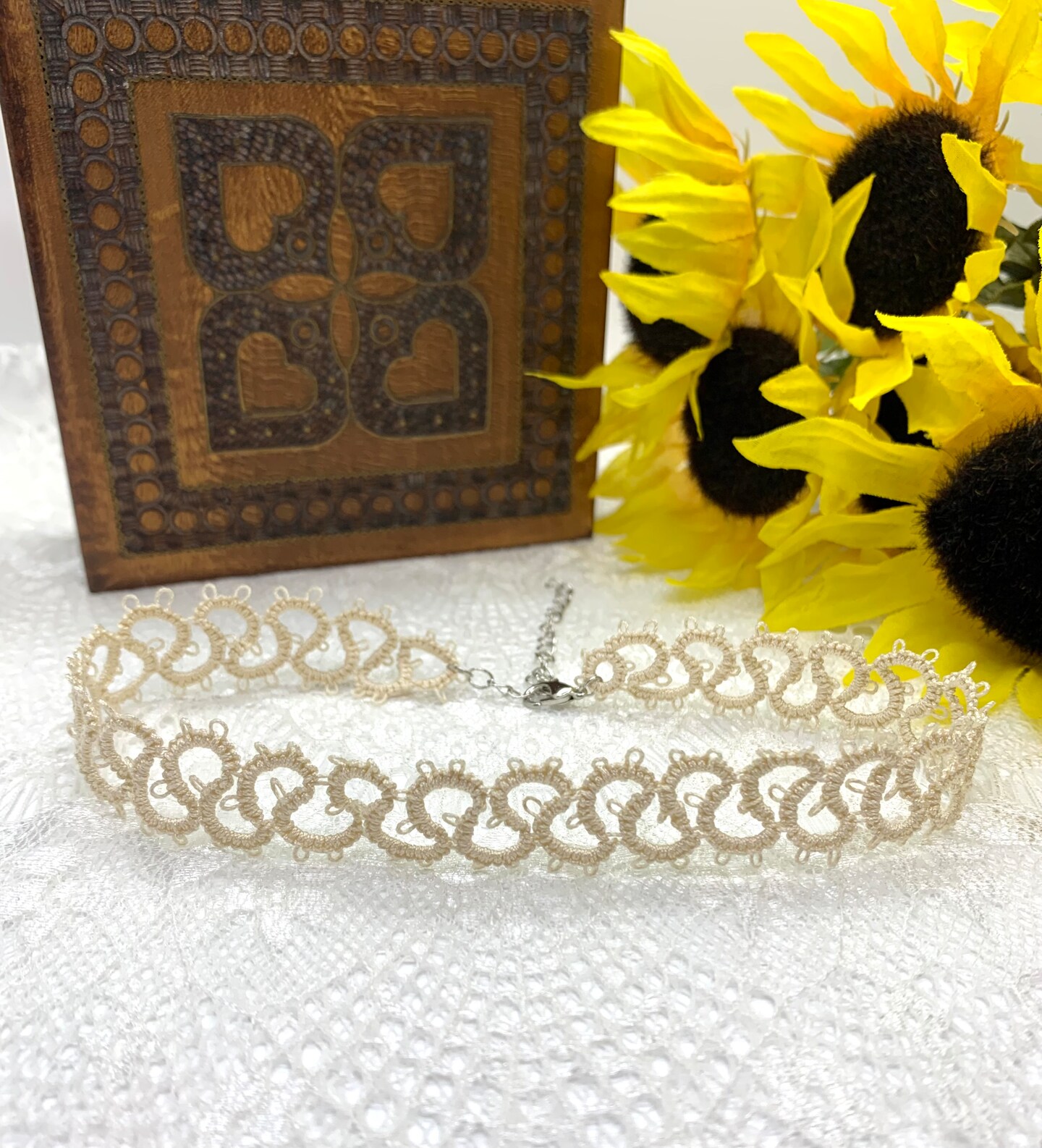 Mary logo choker tops ivory 【un】 今週末削除 andmary アンドマリー Mary logo choker tops トップス