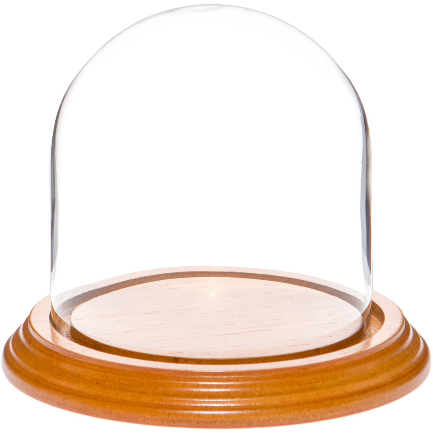 Plymor 4&#x22; x 4&#x22; Glass Display Dome Cloche