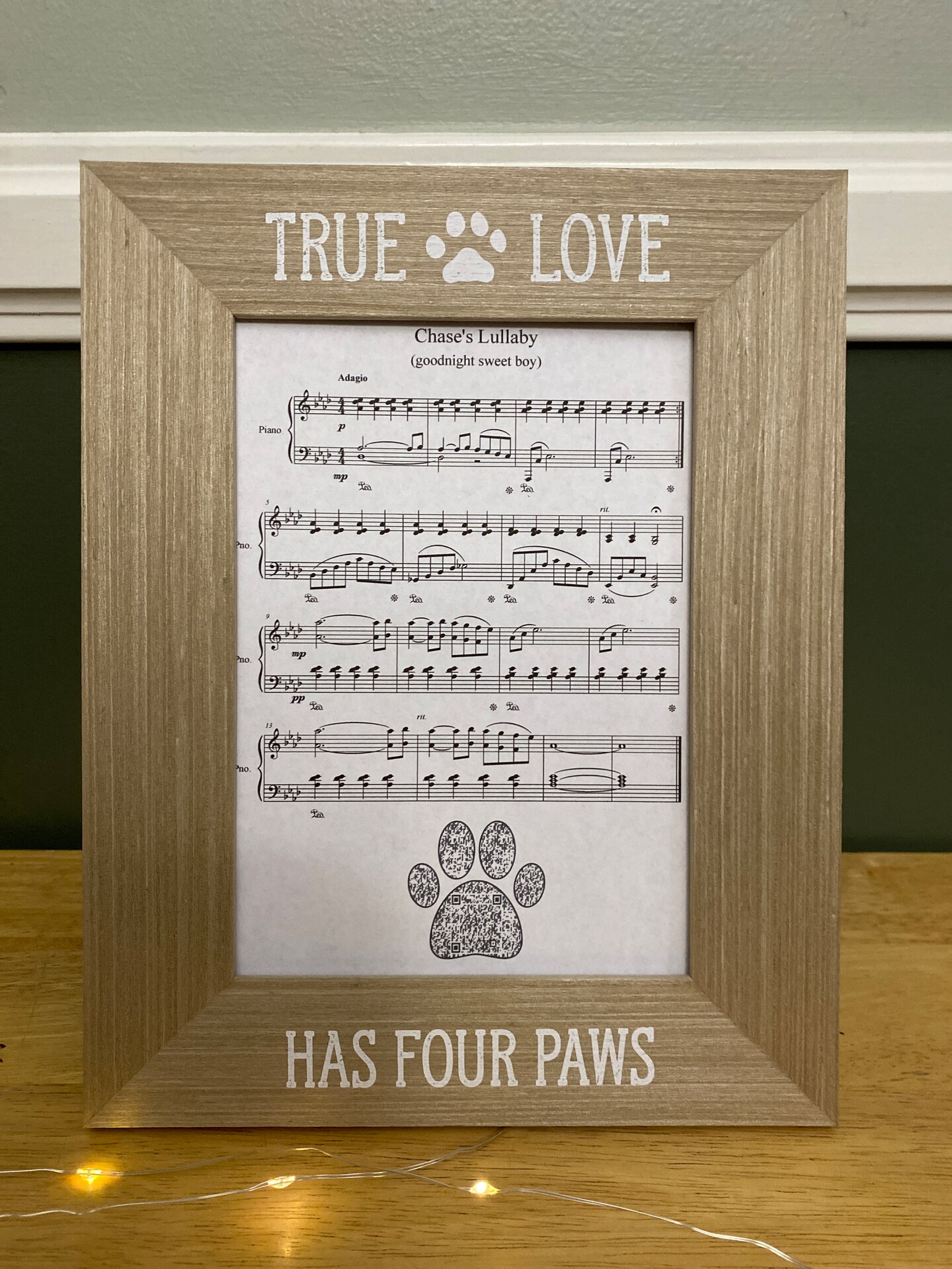 product name is Pet Loss Memorial Music, Loss of Pet Memorial, Dog Memorial, Cat Memorial, Pet Memorial Gift, Loss of Pet Gift, Pet Christmas Gift
