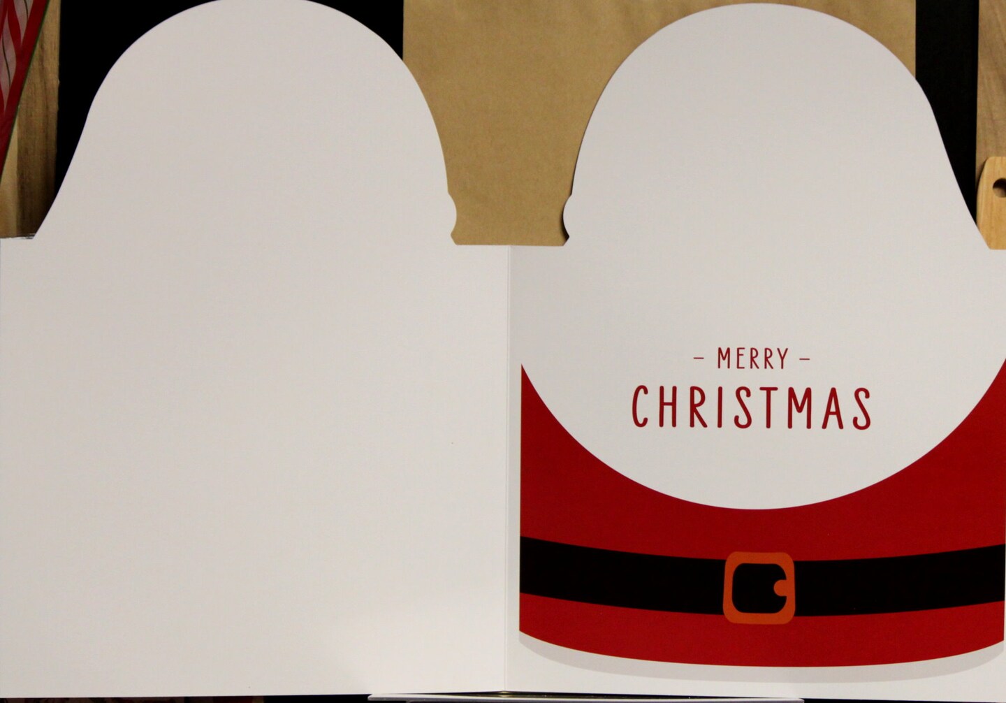 XXL Giant Santa Christmas Card And Envelope