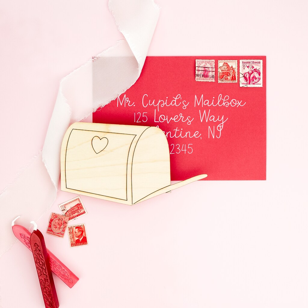 Mailbox Wood Cutout, From 6&#x201D;-12&#x201D;, Valentine Craft/Decor | Woodpeckers