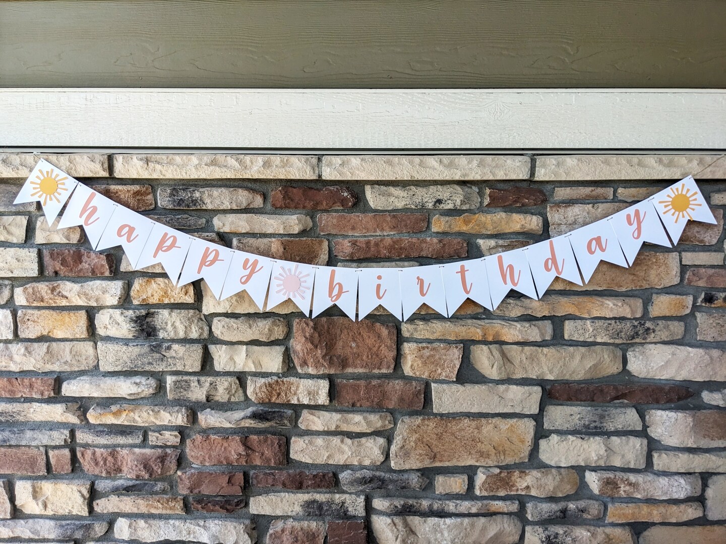 Sunshine Party Banner, Boho Sunshine Birthday Banner | MakerPlace by ...