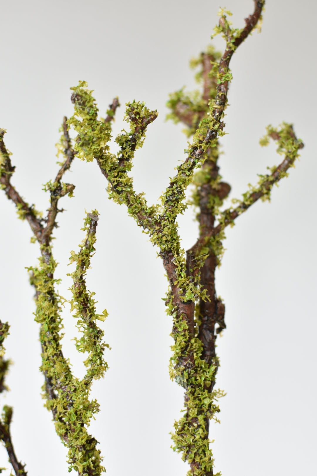 29&#x22; Faux Moss Twig Branch Stem