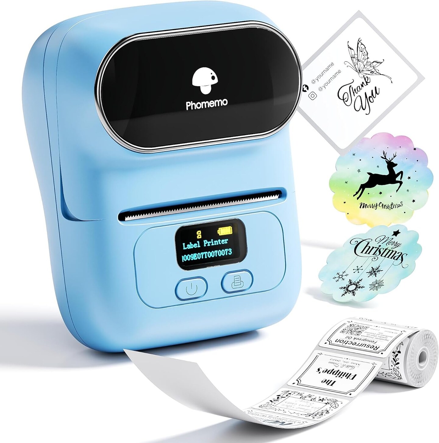 Phomemo® - M110 Label Makers - Bluetooth Portable Thermal Printer