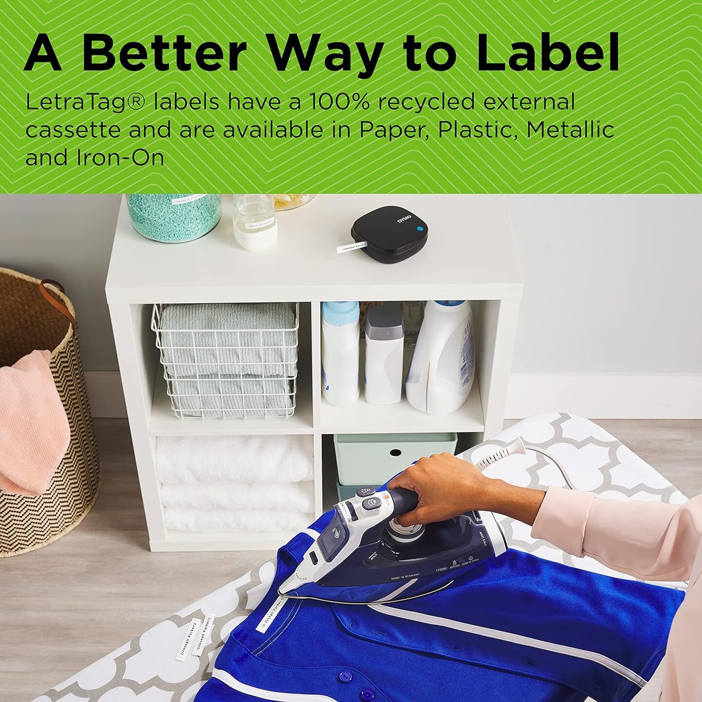 DYMO® Letra Tag 200B Bluetooth Label Maker Value Pack | Compact Label Printer