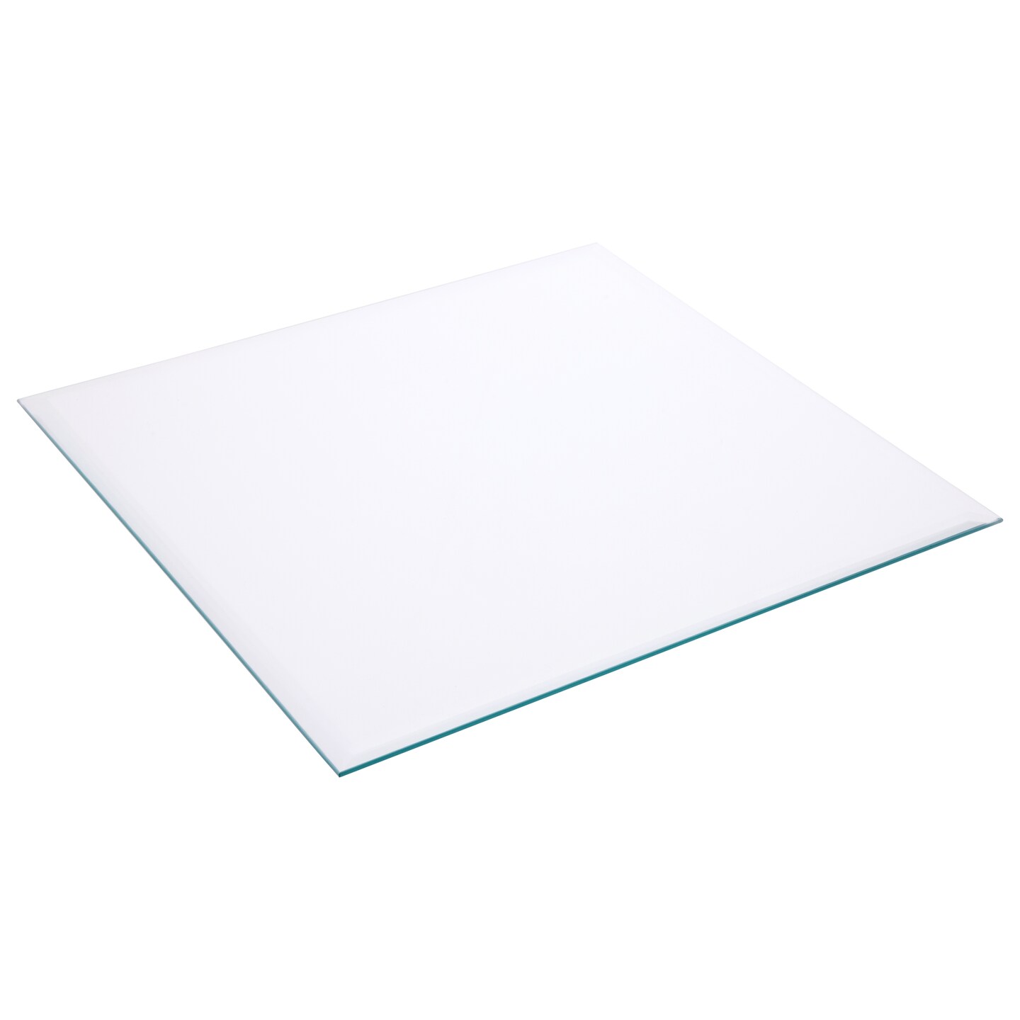 Plymor Square 5mm Beveled Clear Glass, 14 inch x 14 inch