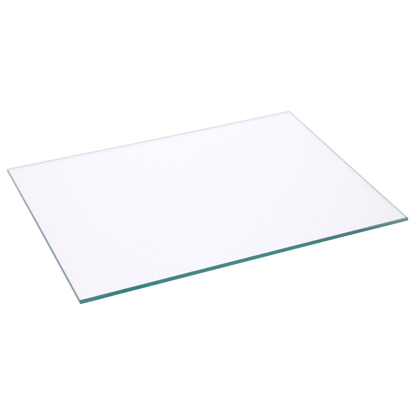 Plymor Rectangle 3mm Non-Beveled Clear Glass, 6 inch x 8 inch