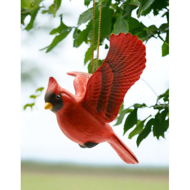 kevinsgiftshoppe Ceramic Cardinal Bird Ornament Home Decor   Kitchen Decor
