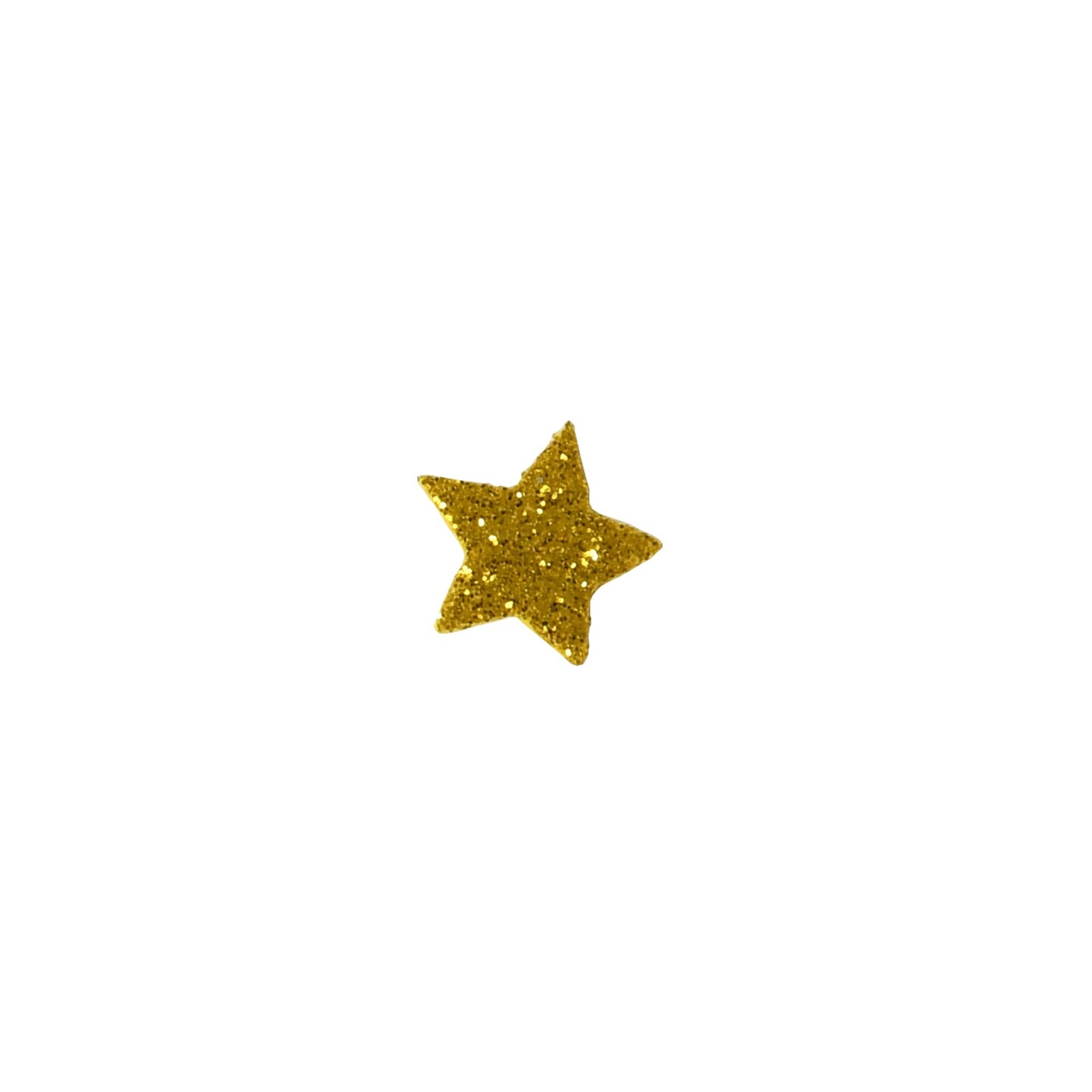 Glitter Foam Stickers - Stars - Silver and Gold