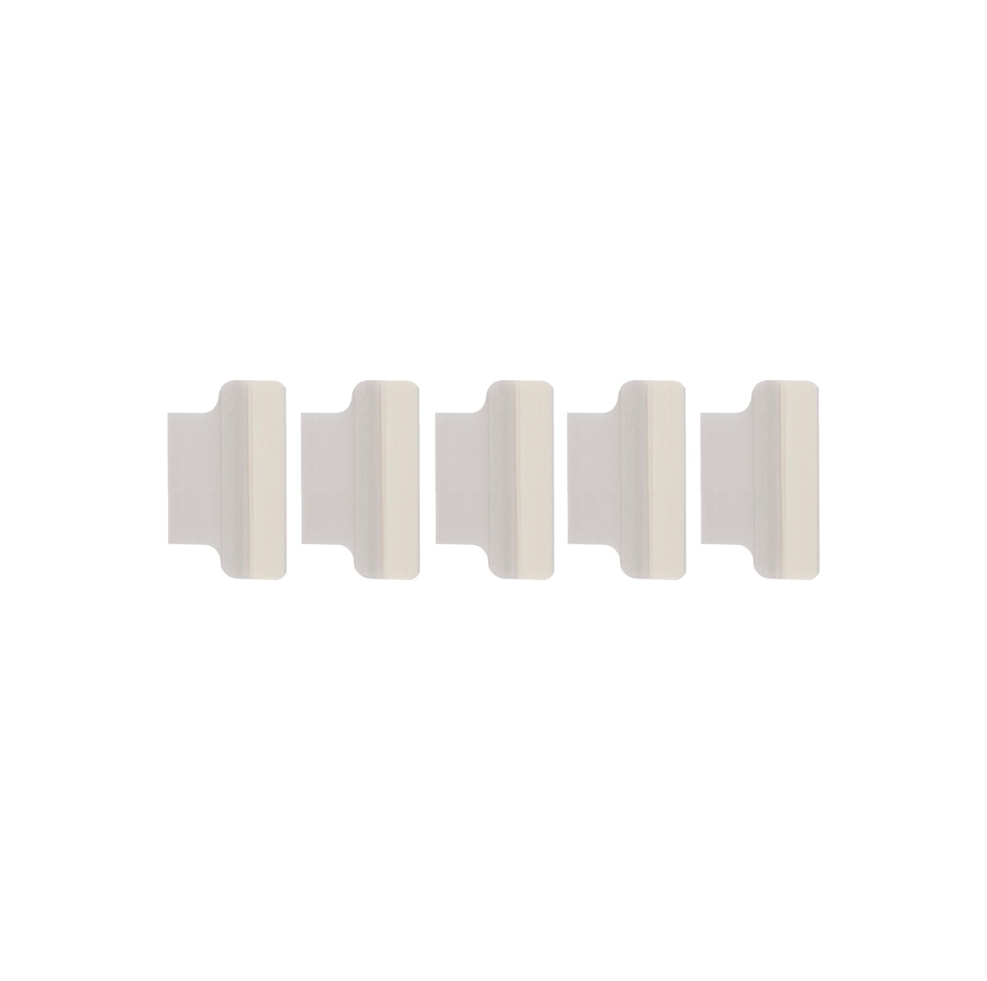 Avery Self-Adhesive Index Tabs with Printable Inserts, 1 Inch, 25 Tabs Per Pack, 3 Packs, 75 Tabs Total (16221)