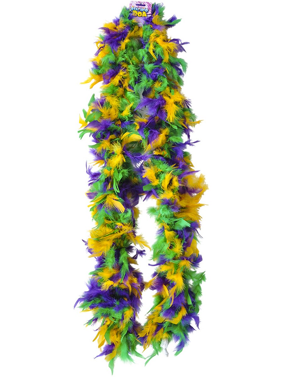 New Deluxe Mardi Gras 72" Costume Accessory Feather Boa Michaels