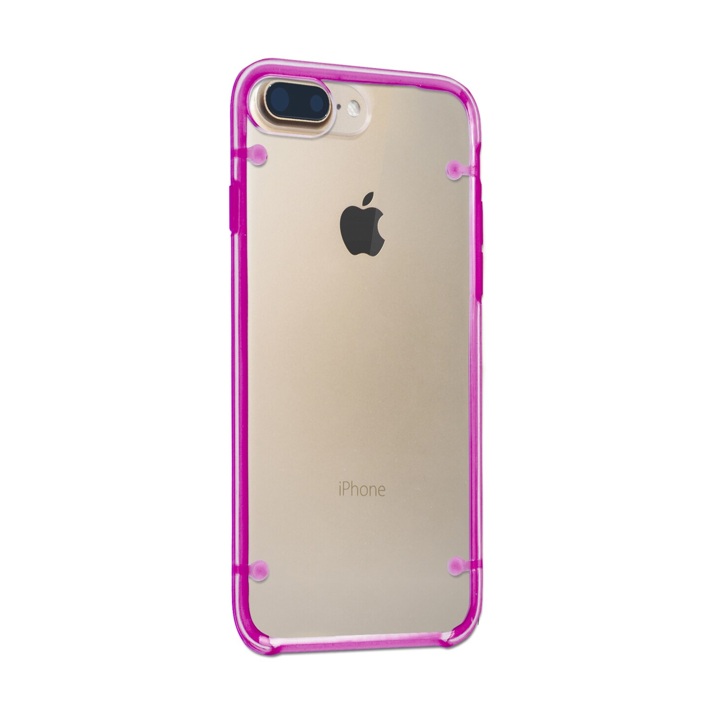 Bargain Hunters iPhone 7 Clear Hybrid Bumper Case