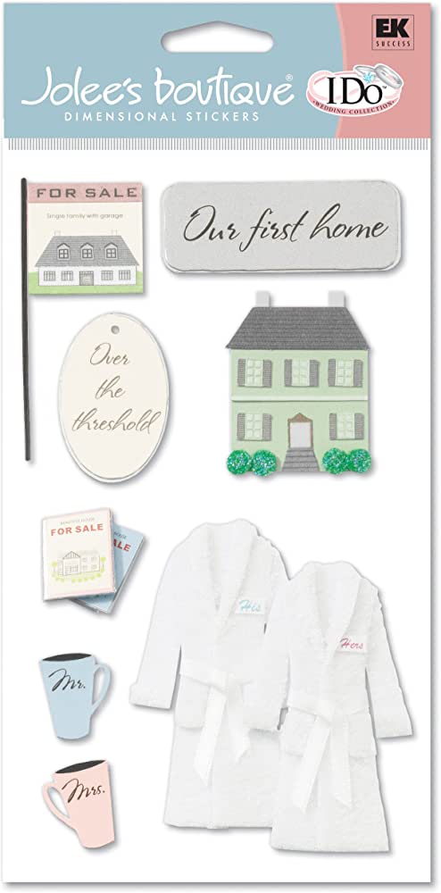 Jolee&#x27;s Boutique Our New Home Dimensional Stickers
