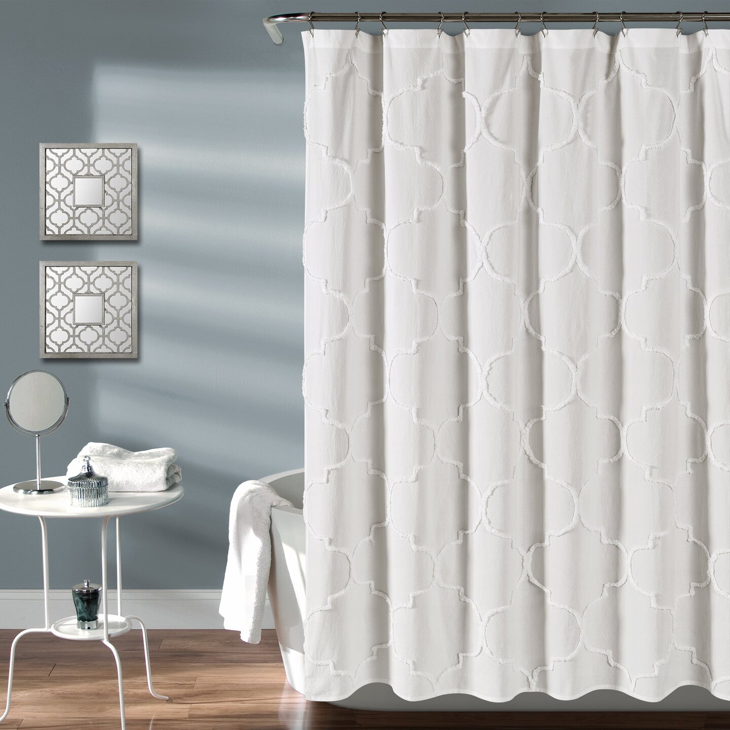 Avon Chenille Trellis Shower Curtain | Michaels