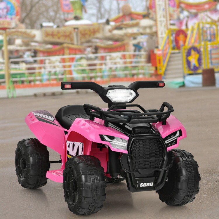 Multi-Functional 6V Kids Electric Ride On Car with LED Head Light and Charging Hole