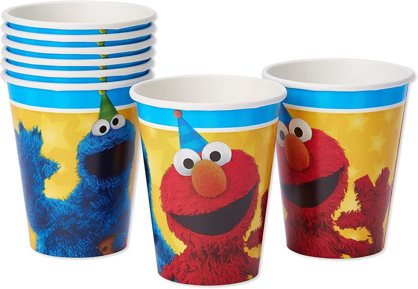 Sesame Street Paper 9oz Paper Cups - 8ct
