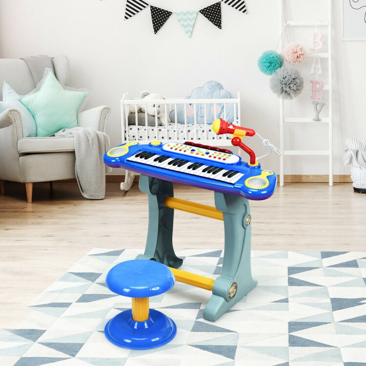 37 Key Electronic Keyboard Kids Toy Piano with a Training Function