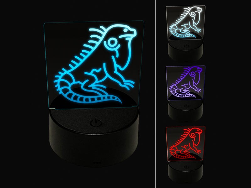 Iguana lamp best sale