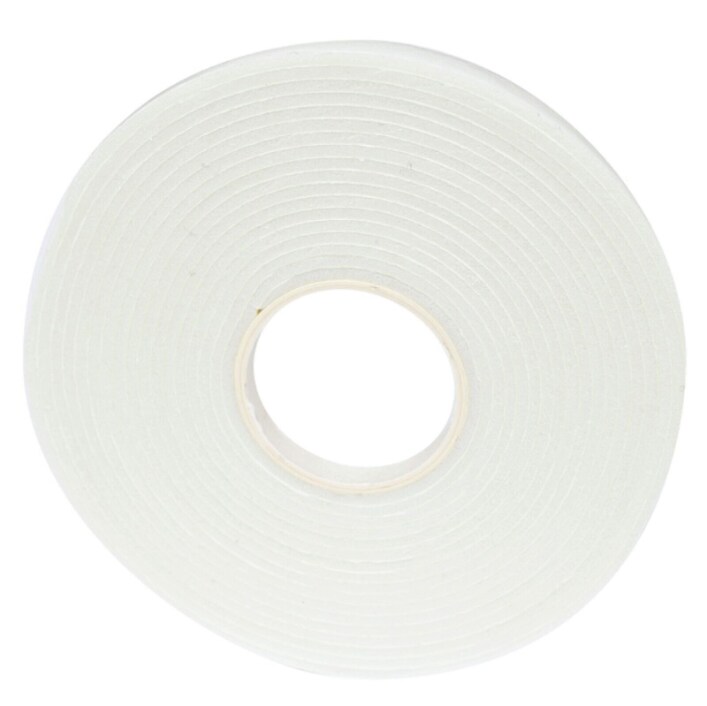 Sticky Thumb Double-Sided Foam Tape 3.94 Yards-White, 1/2&#x22;X1mm - 1 Roll 60000310
