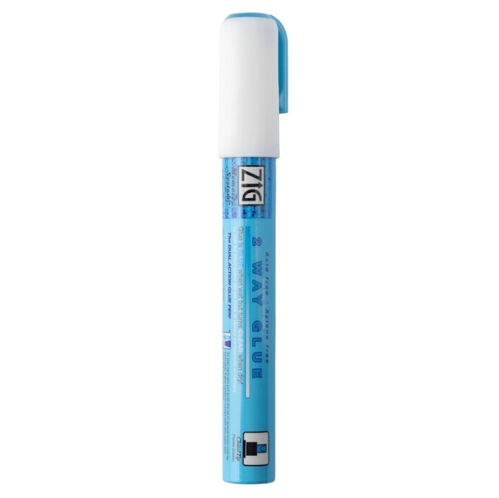 Zig Sticky Thumb 2-Way Glue Pen, Chisel Tip, 0.35 Oz Pack of 1 Pen 372878